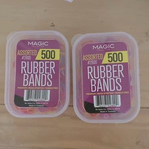 Magic Collection Assorted Rubber bands 500 set per box - brand new